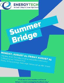 Summer Bridge 2023 Flyer